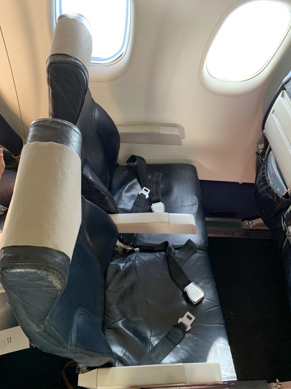 Qantas Dash-8-Q400 seat