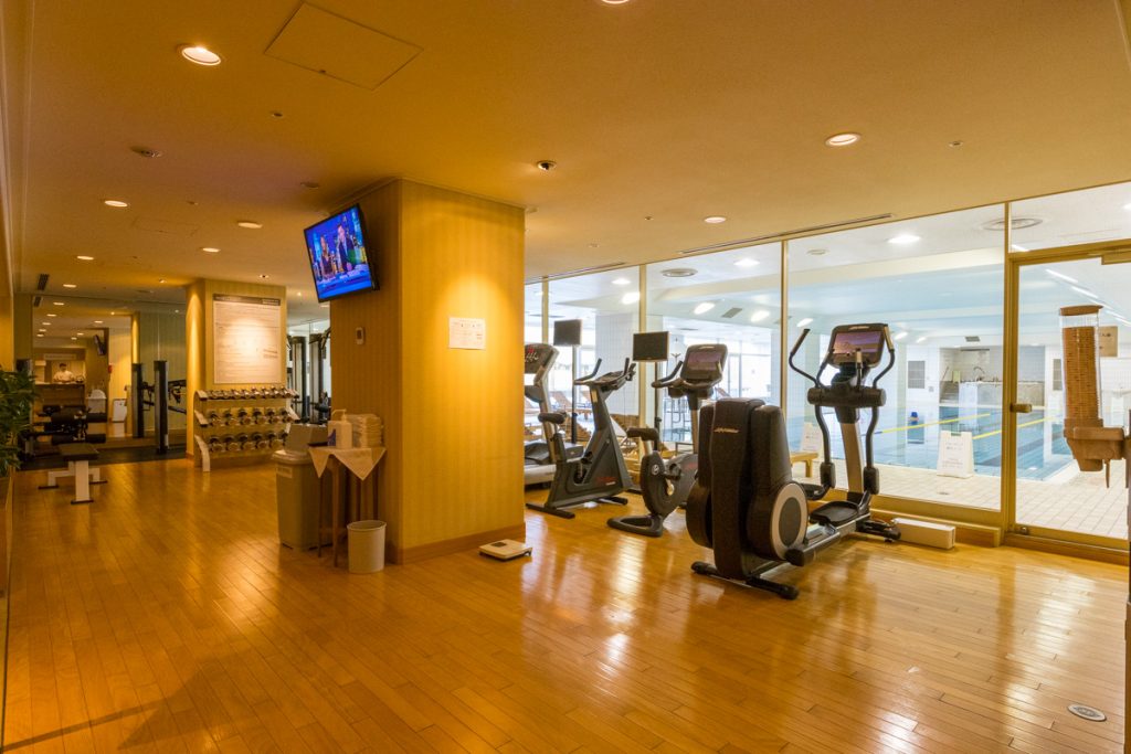 Westin Kyoto Miyako Club Lounge gym