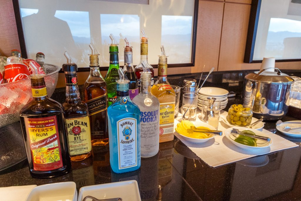 Westin Kyoto Miyako Club Lounge drinks