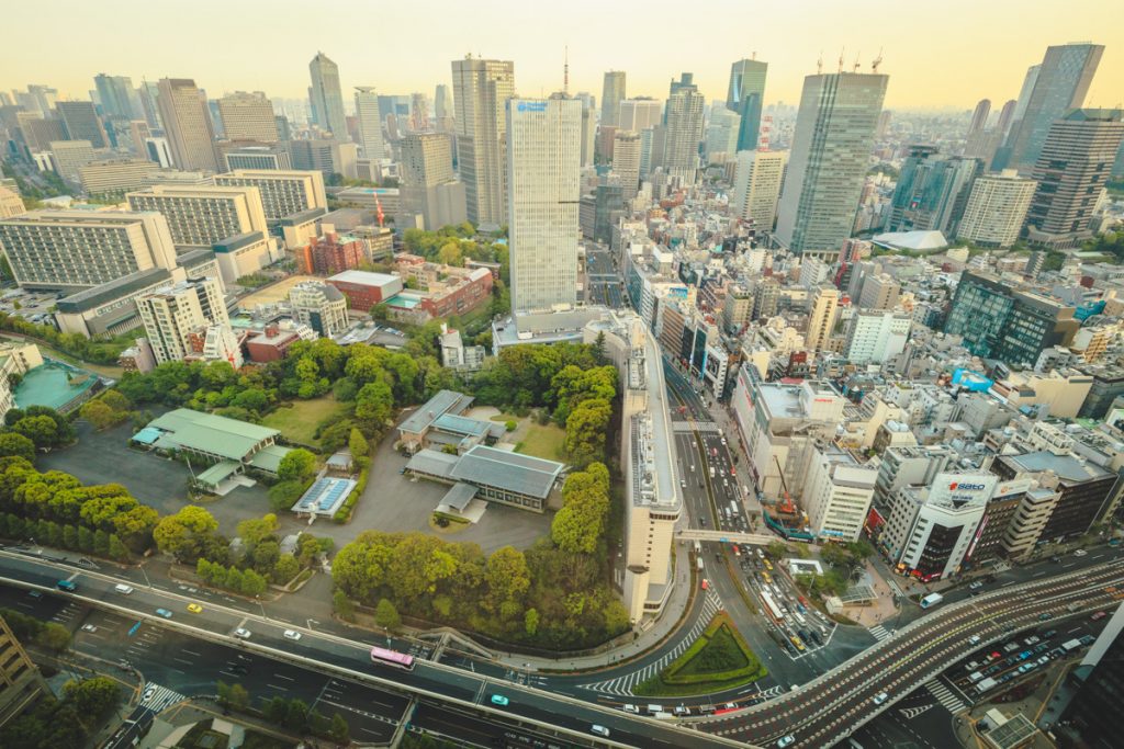 The Prince Gallery Kioicho Tokyo lounge view