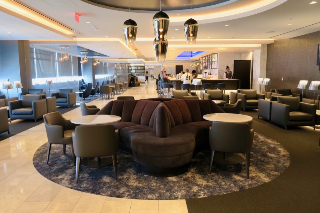United Polaris Lounge SFO centre area