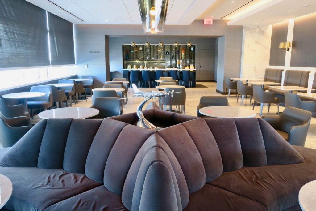 United Polaris Lounge SFO lounge area