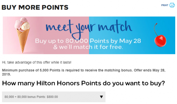 Guide to buying Hilton Honors Points - Point Hacks