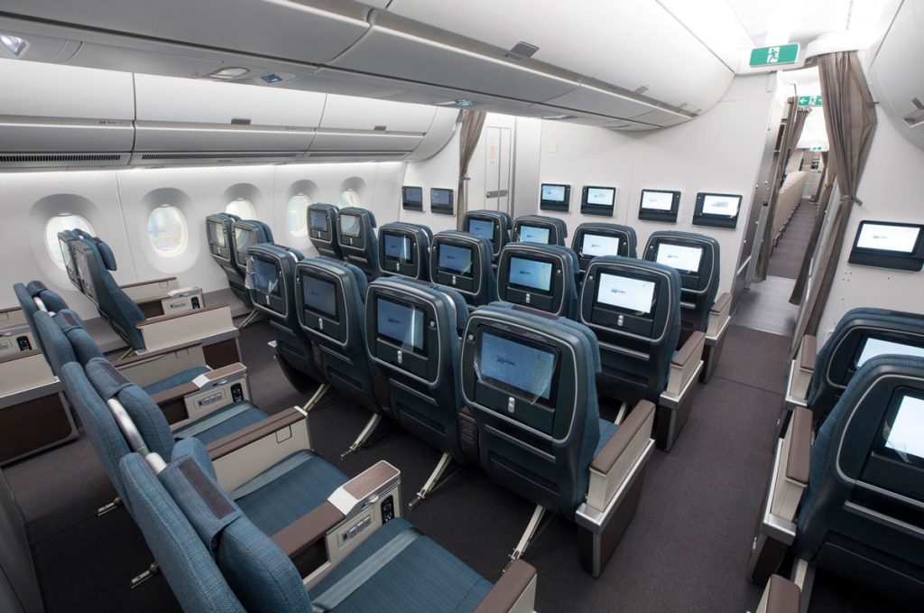 Cathay Pacific A350-1000 Economy Class