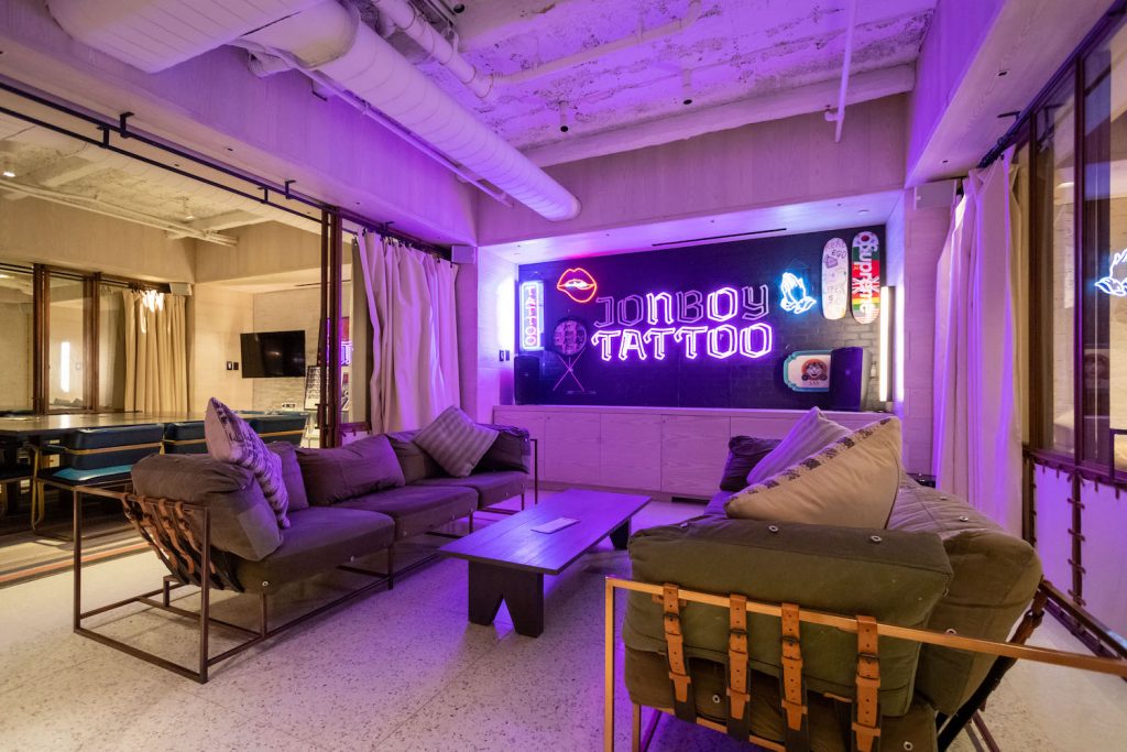 Moxy New York Times Square JonBoy Tattoo
