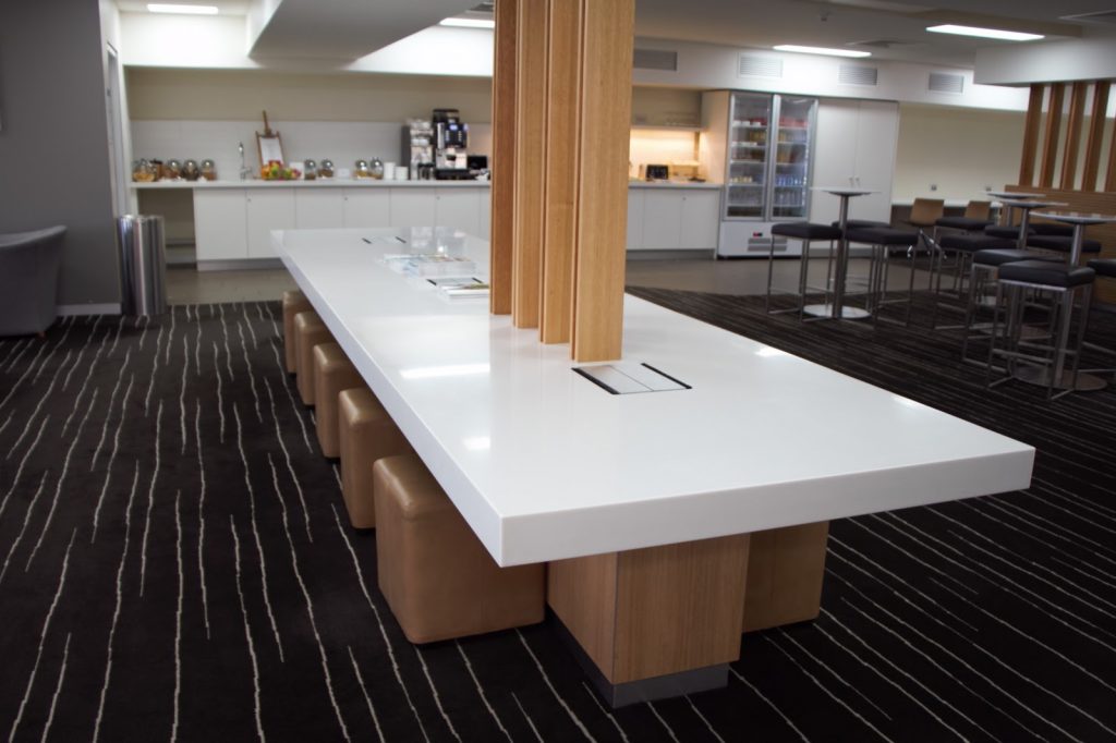 11 Qantas Lounge Mackay workbench