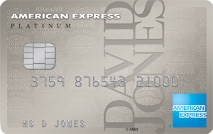 David Jones Amex Platinum