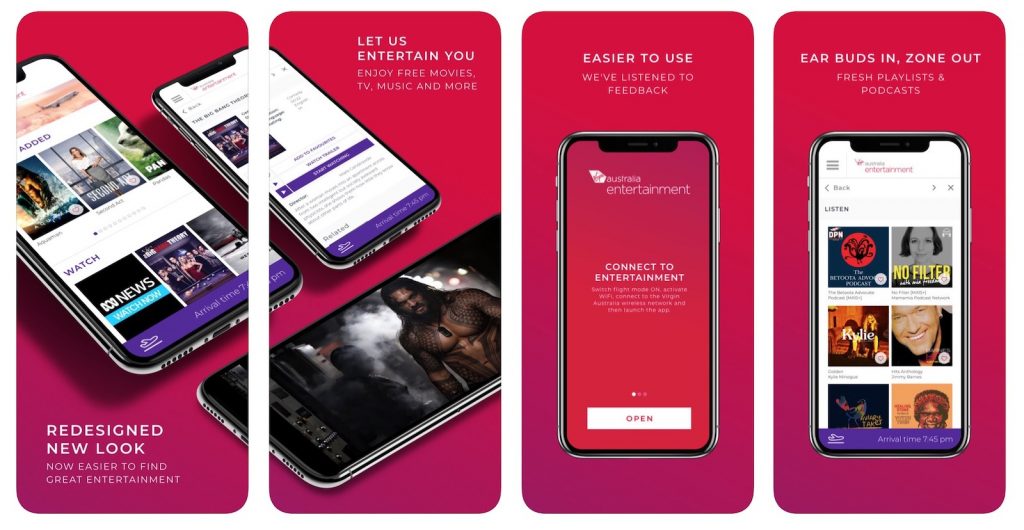Virgin Entertainment app