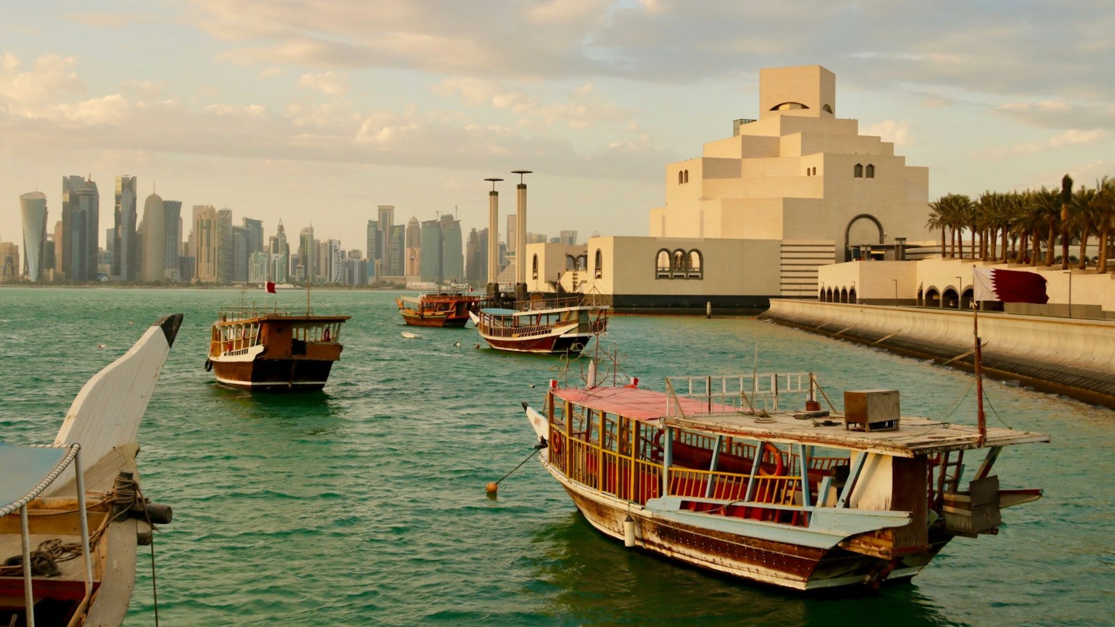 Doha, Qatar as a stopover from Australia to Europe