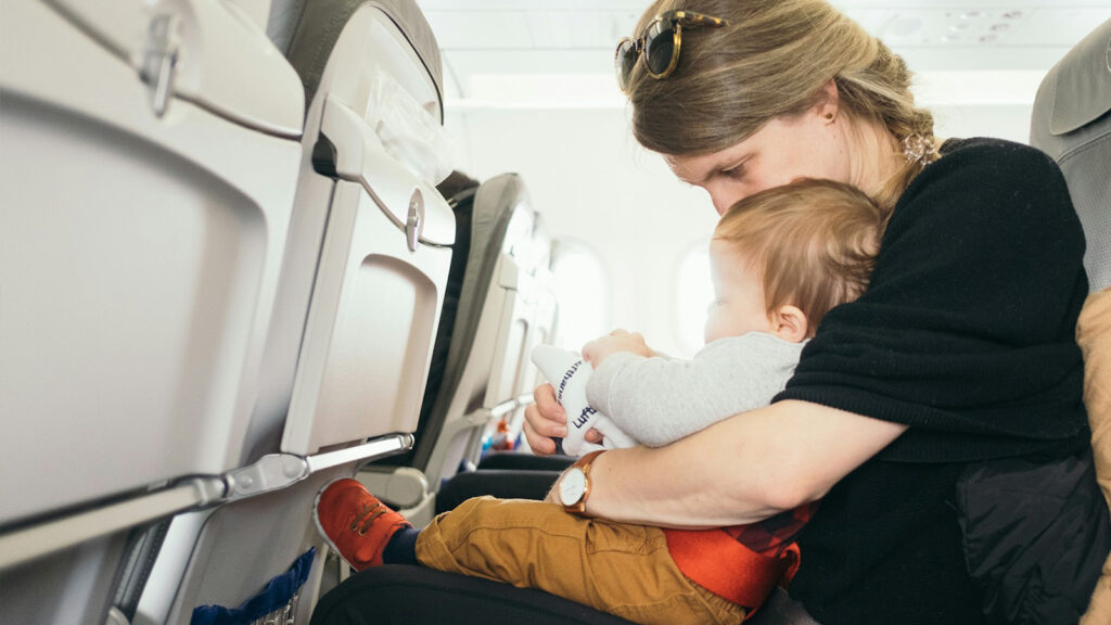 Flying with a baby