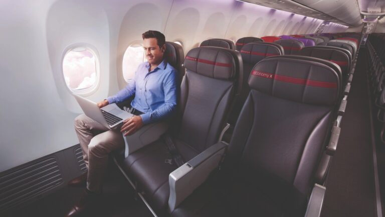 Virgin Australia Economy X seating