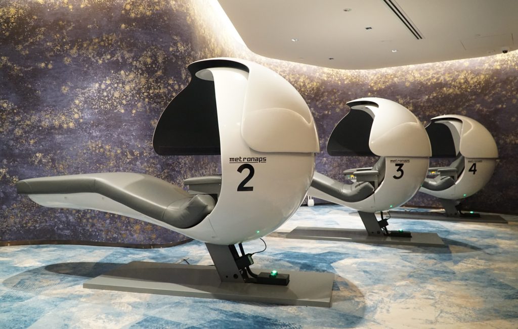 Changi Lounge Jewel Singapore Nap-Pods