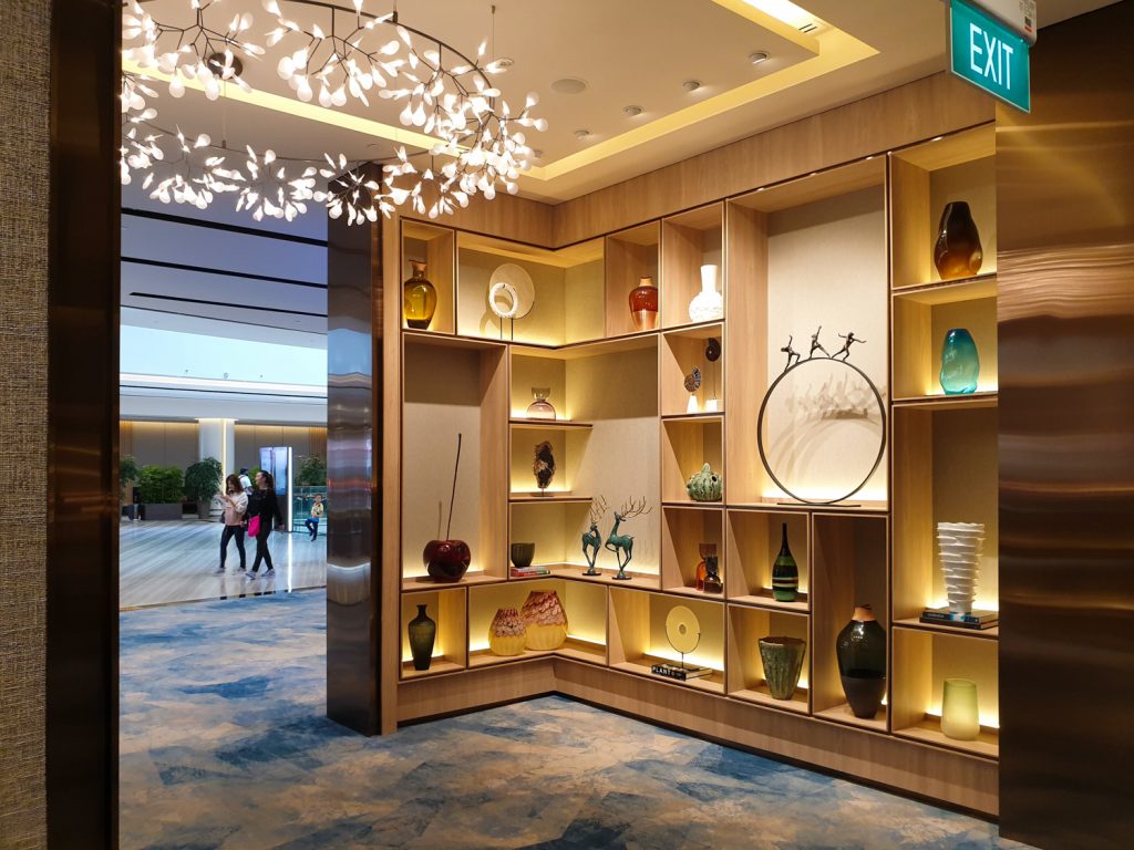 Changi Lounge Jewel Singapore entrance