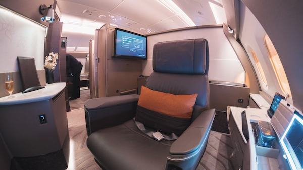 Singapore Airlines A380 New Suites Class