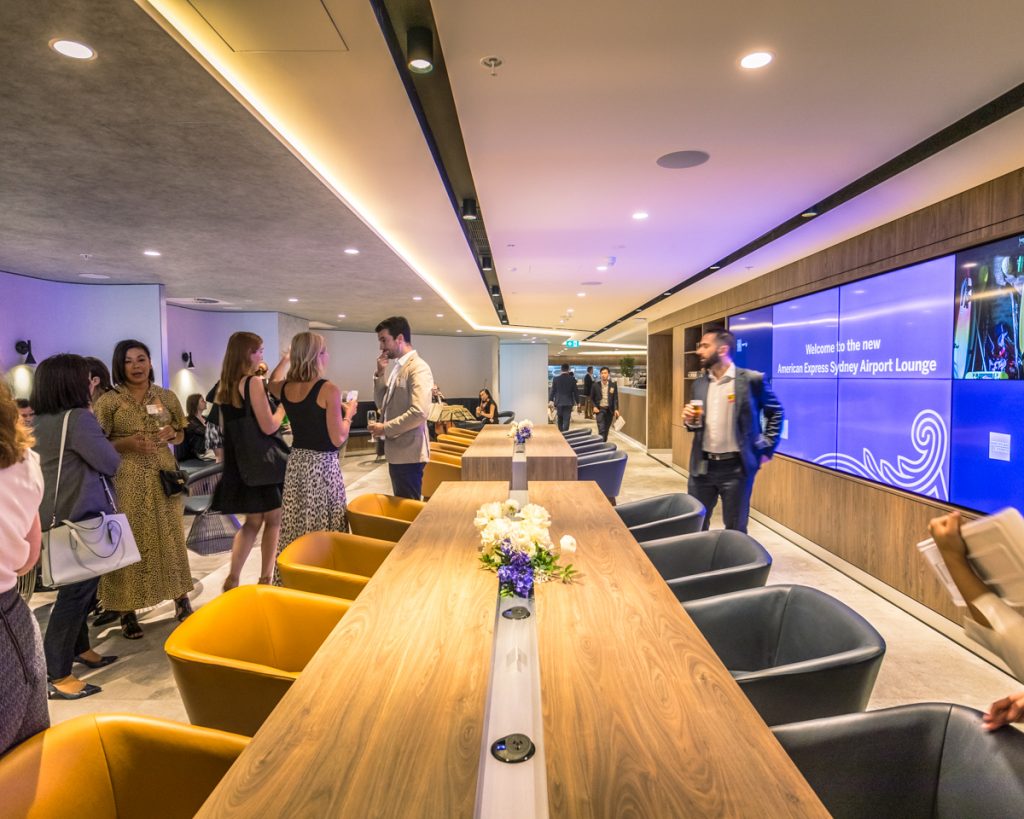 New American Express Lounge Sydney overview - Point Hacks NZ