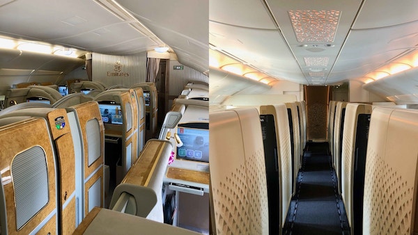 Emirates and Etihad A380 First Class