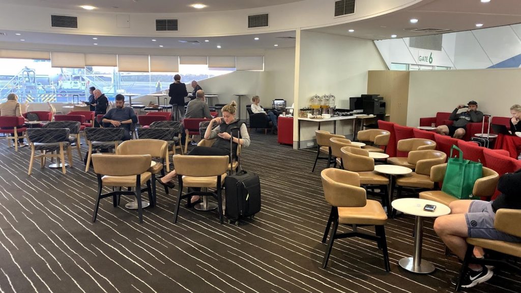 Qantas Club Hobart Lounge