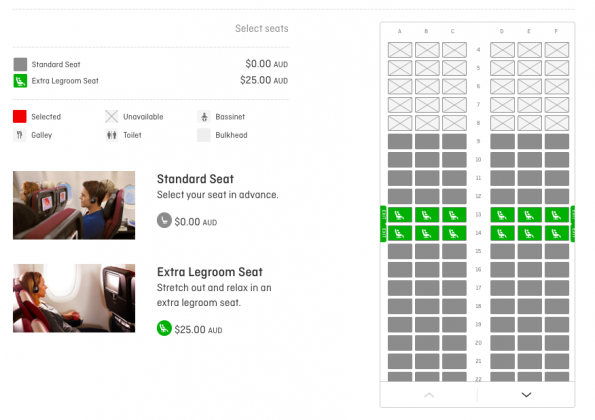 Selecting The Best Economy Seat On A Qantas Domestic Flight - Point Hacks