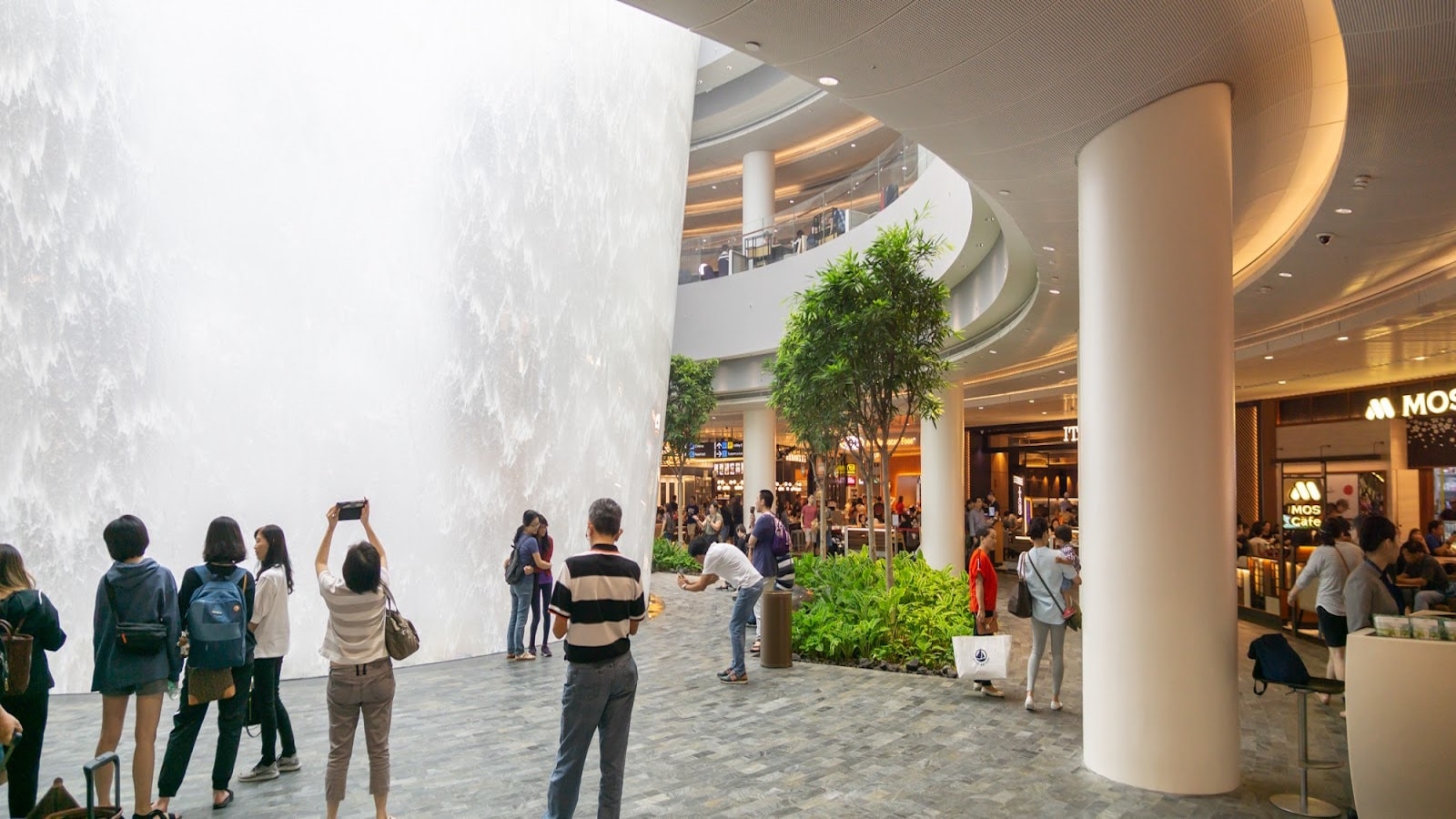 Jewel Changi Waterfall Basement Level