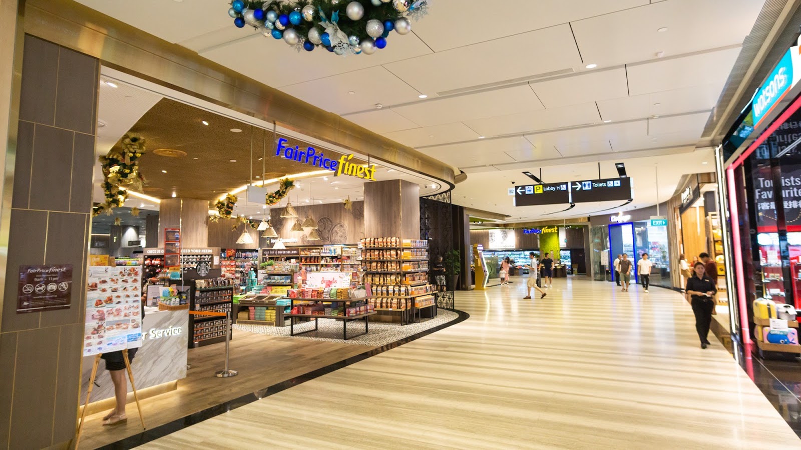 Jewel-Changi-Airport-supermarket-Basement-Level