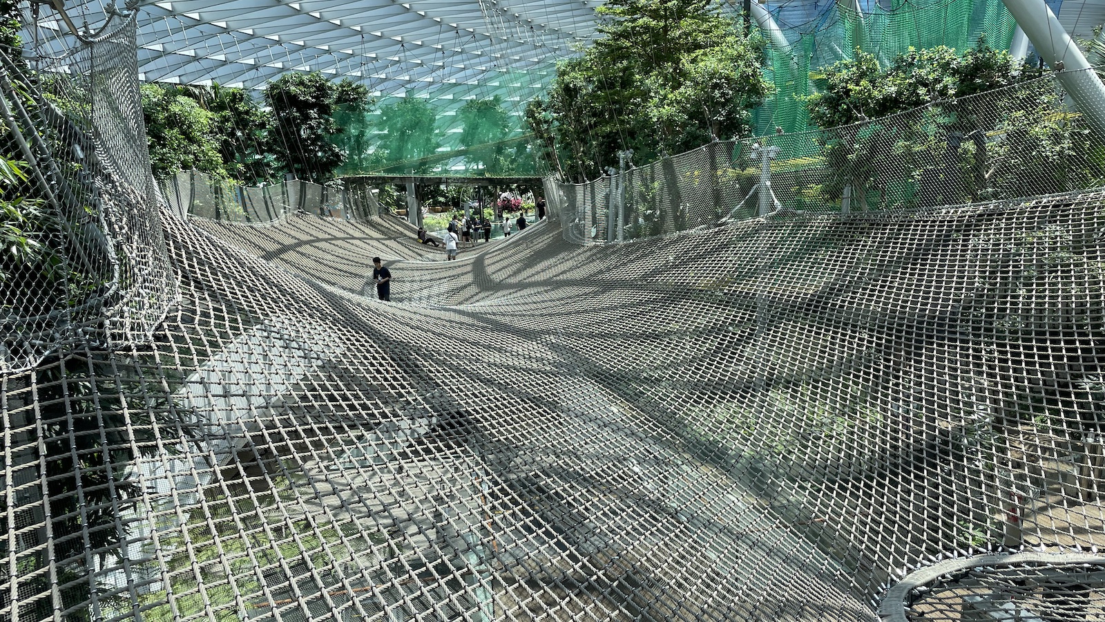 Singapore Changi Airport Canopy Park Manulife Sky Nets