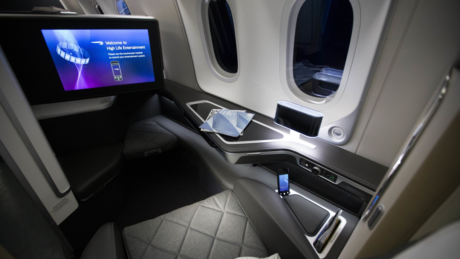 Private suite in British Airways First