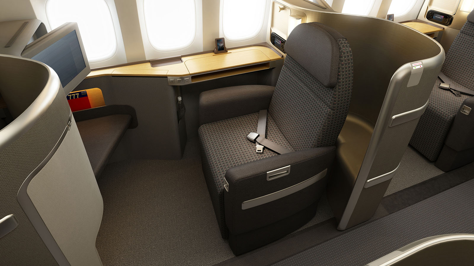 Seat in American Airlines Flagship First