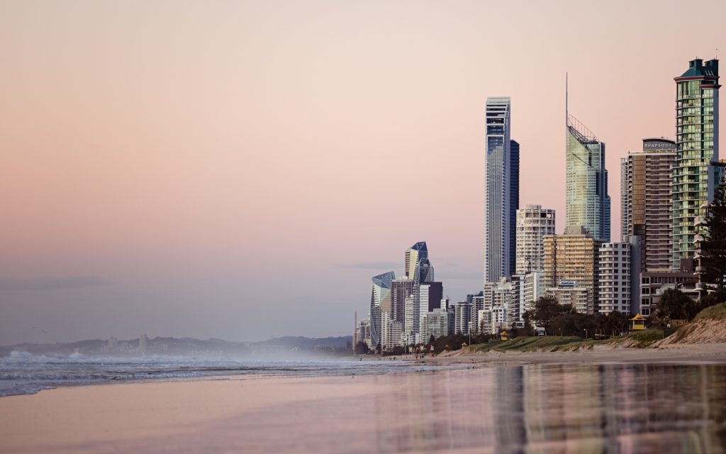 Gold Coast Sufers Paradise Skyline