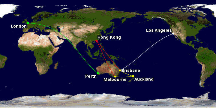 Qantas repatriation flights April 2020