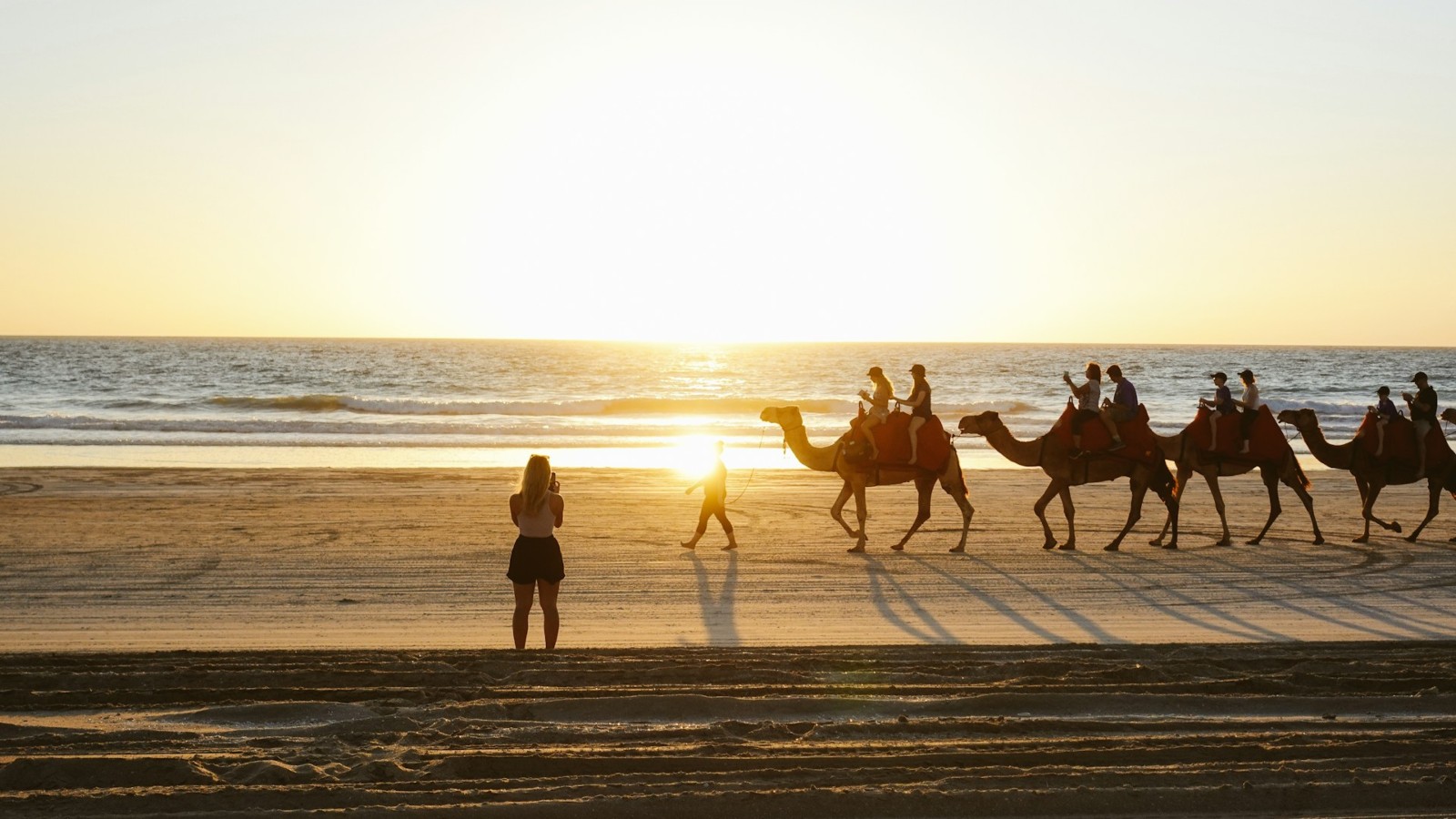 Camel ride in Broome, WA