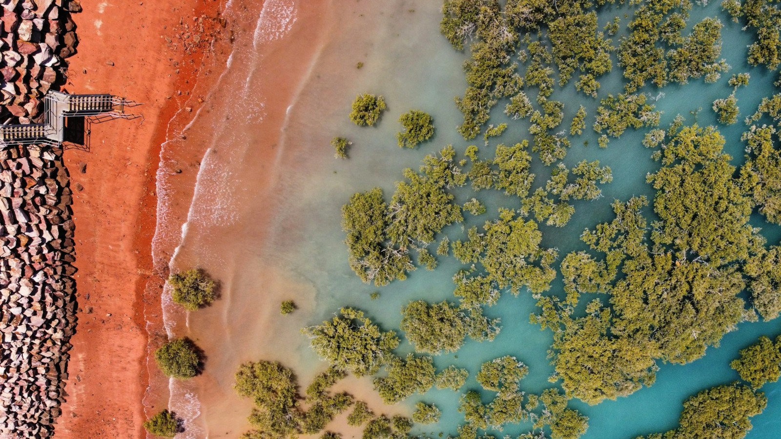 Coastline of Broome, Western Australia