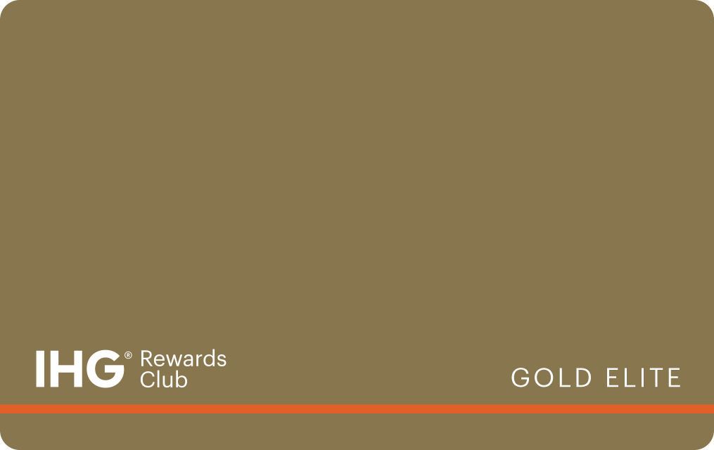 IHG Gold Elite card