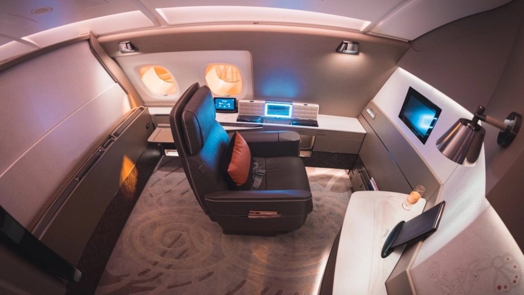 Follow some of these tips and you can find yourself relaxing in a Singapore Airlines First Class Suite