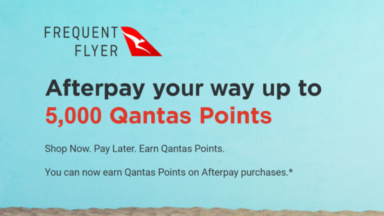You could now triple-dip on Qantas Points with AfterPay.
