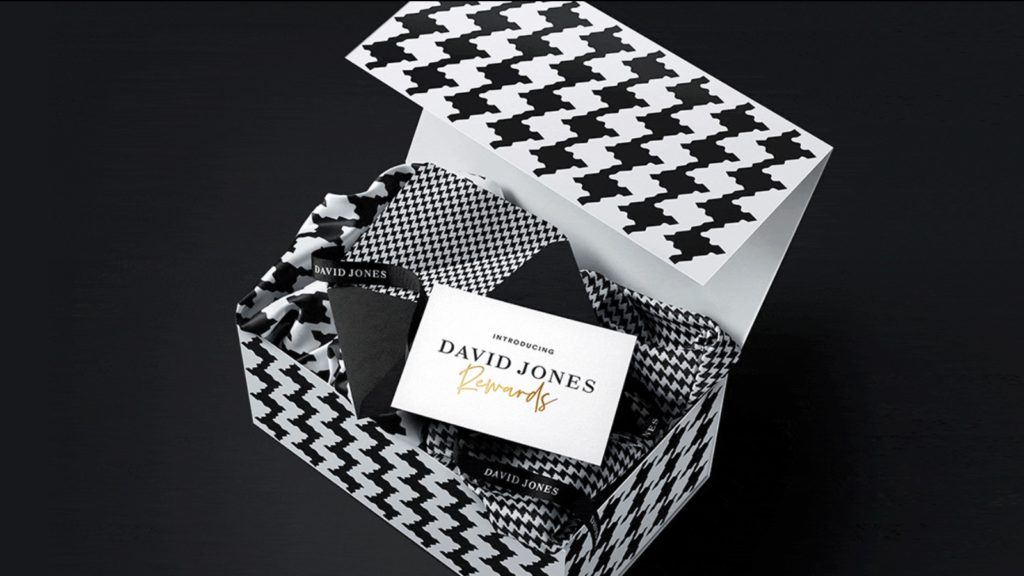 Go into a monthly draw to win a $5,000 gift card as a David Jones Rewards member