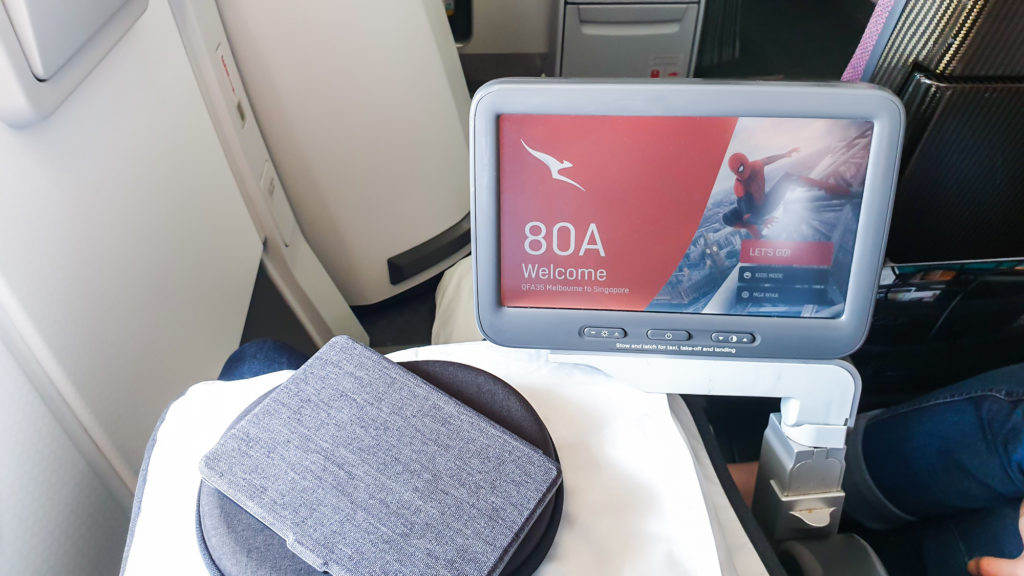Qantas Airbus A380 Economy Seat 80A