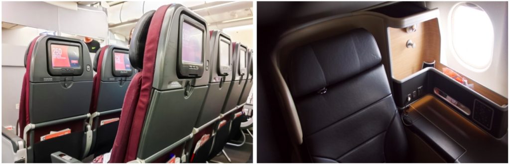 Qantas 737 Economy Class