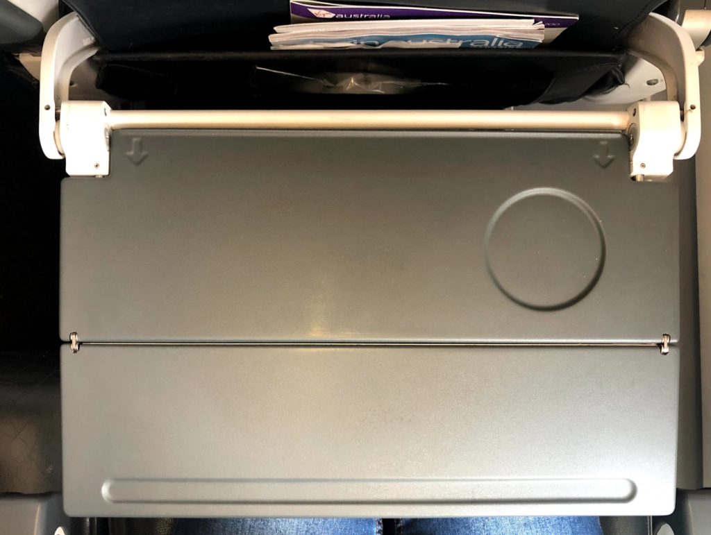 Virgin Australia A330 Economy Tray Table