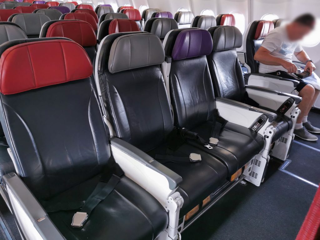 Virgin Australia A330 Row 10 legroom