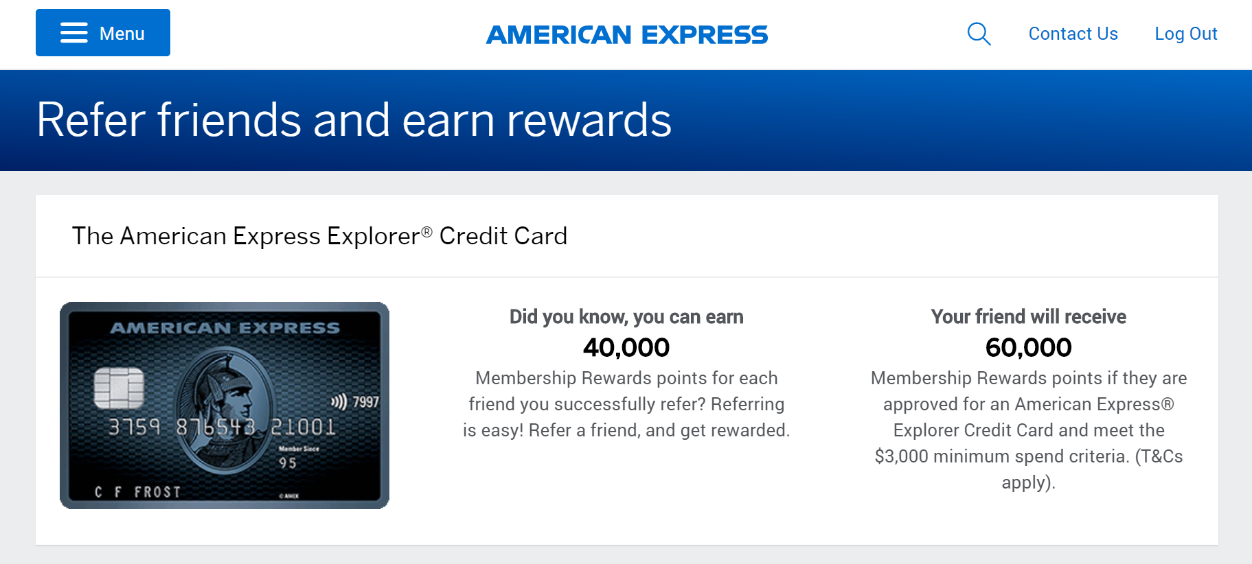 How to earn more points with American Express referral program