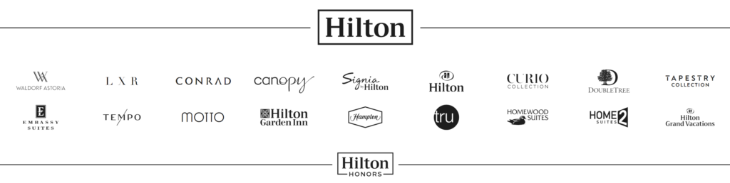 Hilton Honor brands