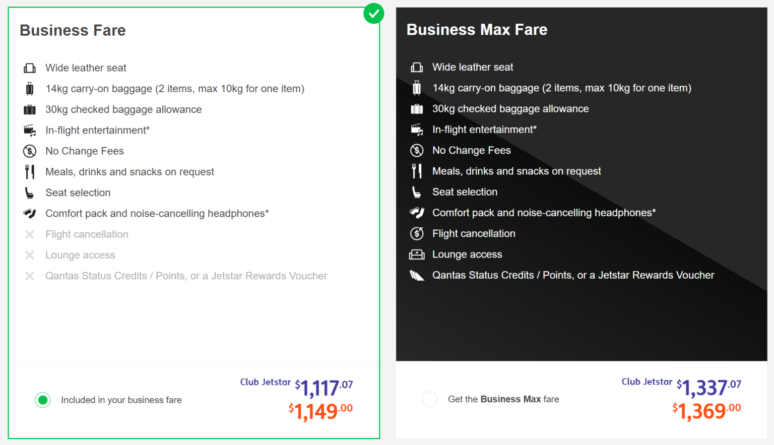 Your guide to understanding Jetstar fare bundles Point Hacks