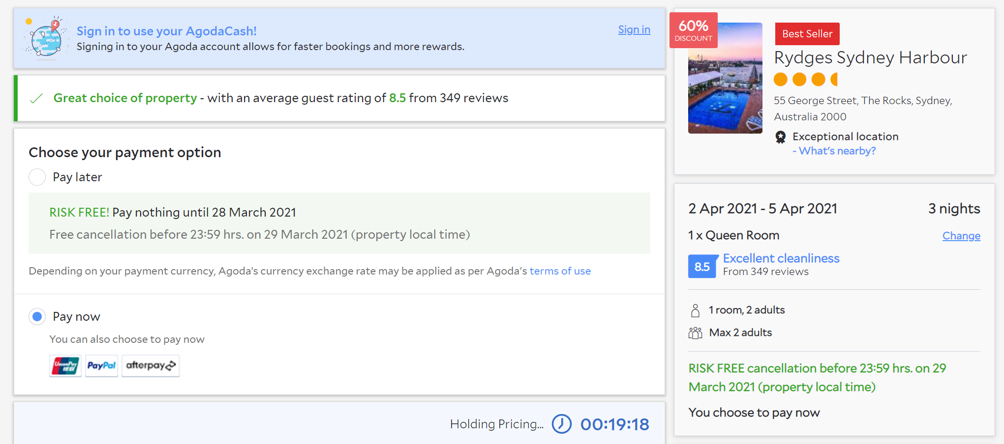 How to use Afterpay to book flights and Point Hacks