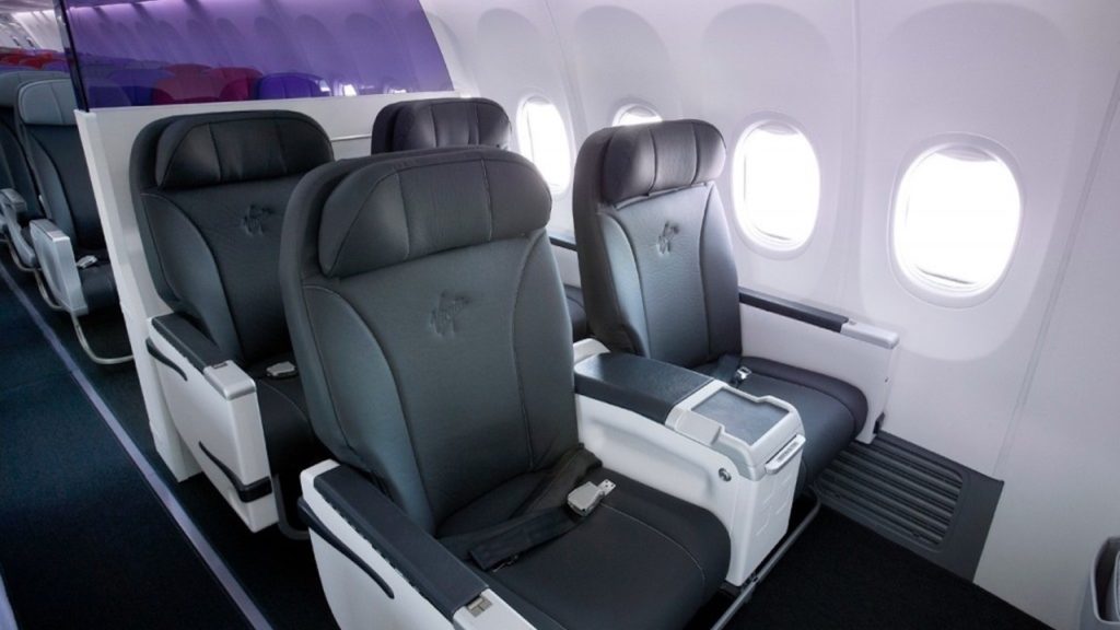 Virgin 737 Business Class