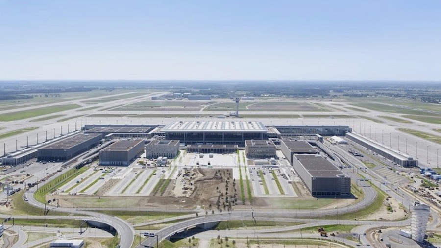 Brandenburg Airport construction phase