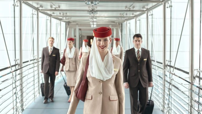Emirates airline crew