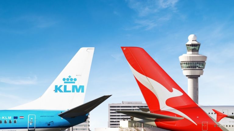 Qantas KLM Codeshare