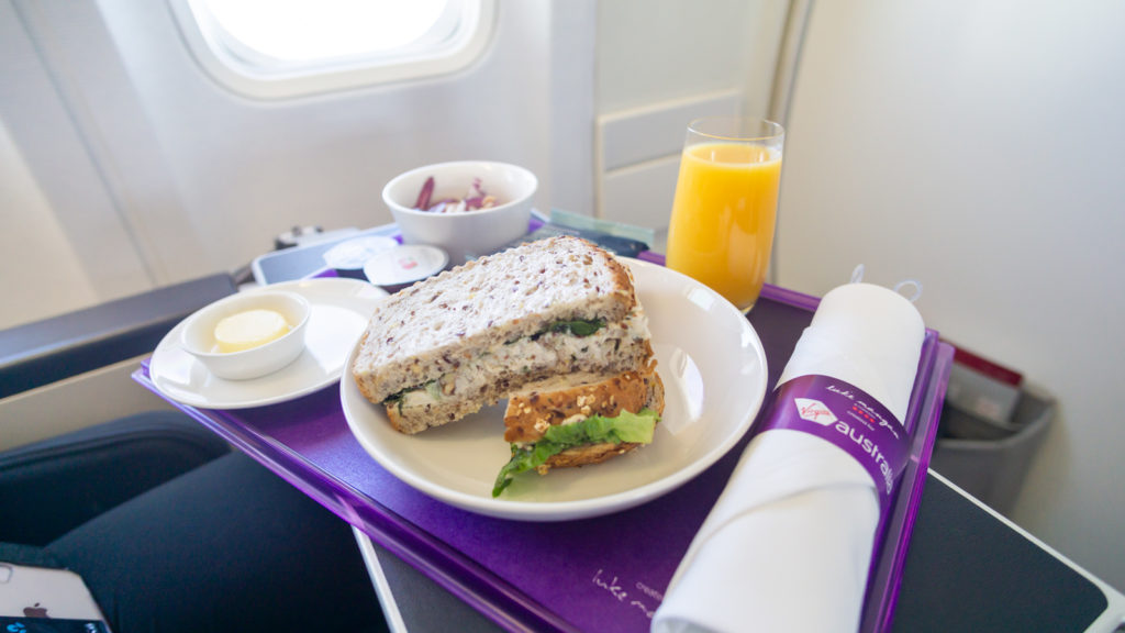 Virgin Australia Sandwich