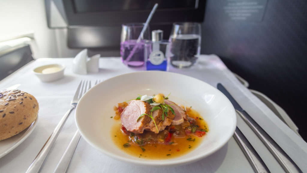 Virgin Australia Business Class Duck