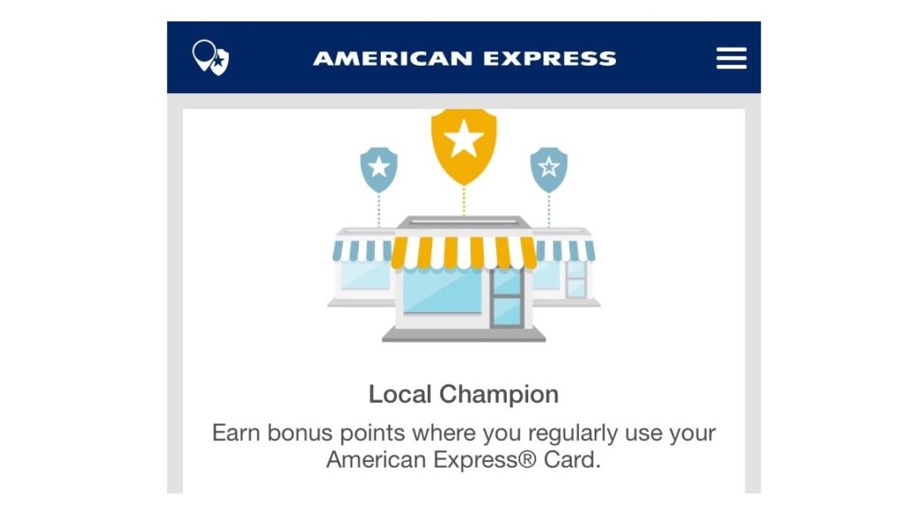 AMEX Local Champion Feature | Point Hacks